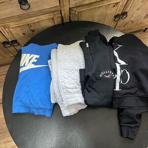 Mixed Brand 4 Sweatshirt Lot of Nike and others. Women’s Size XS
